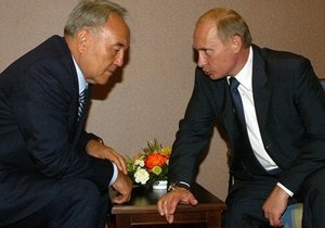 Путин поздравил премьера Казахстана с 20-й годовщиной независимости страны