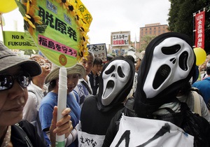 Новости Японии - новости Токио - митинг Токио - В Токио 60 тыс человек пришли на митинг против АЭС