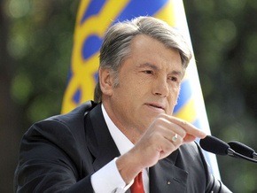 Ющенко вновь заявил о необходимости пересмотра газовых контрактов