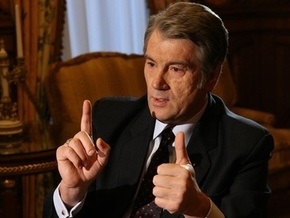 Ющенко констатирует укрепление курса гривны