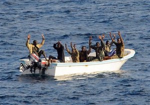 Испанские военные захватили восьмерых сомалийских пиратов