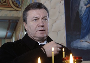 Завтра Янукович помолится в Лавре