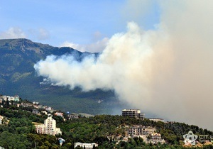 В Крыму удалось локализировать пожар в заповеднике