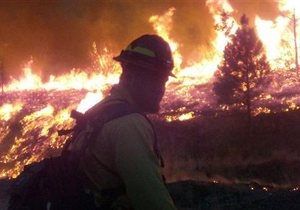 Лесные пожары в США: В Айдахо эвакуируют тысячи жителей