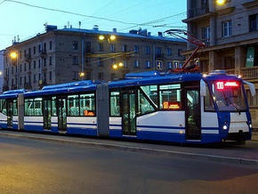 На линии скоростного трамвая в Киеве будут курсировать российские вагоны