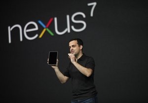Google представила бюджетный Android-планшет Nexus 7
