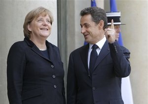 Саркози и Меркель согласовали план выхода из кризиса