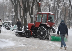 С начала зимнего сезона из Киева вывезли более 130 тысяч тонн снега