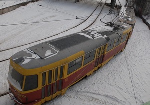 В Харькове троллейбусы и трамваи не вышли на маршруты