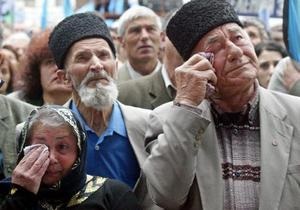 Крымские татары во время траурного митинга будут требовать отставки Могилева