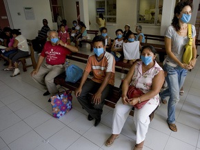 Меньше чем за сутки количество больных свиным гриппом увеличилось на 272 человека