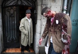 По улицам Нью-Йорка прошлись зомби