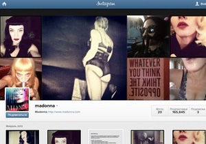 Instagram пригрозил удалить аккаунт Мадонны