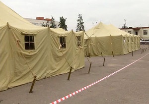 В Москве ликвидировали палаточный лагерь для нелегалов