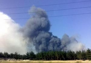 МЧС: Крупный лесной пожар в Луганской области локализован