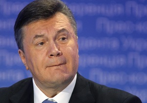 Янукович поздравил украинцев с Рождеством