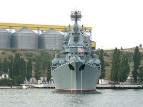 Крейсер ЧФ Москва провел учения по нанесению ракетного удара в Средиземном море
