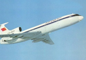В России приостановили полеты Ту-154Б