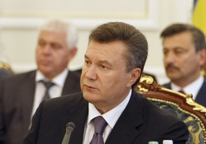У Януковича появились претензии к некоторым губернаторам