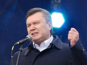 Янукович пригрозил Тимошенко новыми акциями протеста