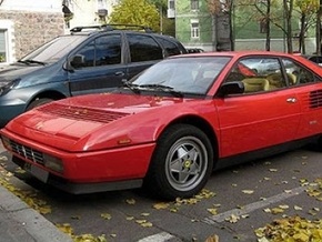 В Киеве впервые угнали Ferrari