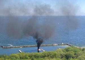 В Одессе взорвалась яхта, один человек пострадал