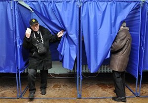В Украине проголосовали около 50% избирателей
