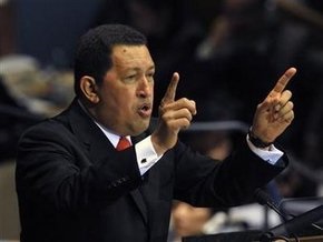 Чавес рассказал, чем пахнет на трибуне ООН и позвал Обаму в  ось зла 