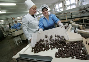Украина резко сократила импорт кондитерских изделий