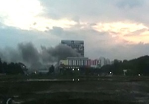 Из загоревшегося Останкинского телецентра эвакуируют людей