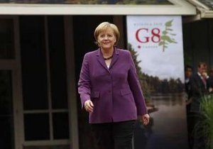 Лидеры G-8 достигли взаимопонимания по вопросам экономики - Меркель