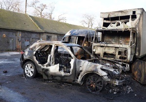 Милиция установила, что причиной возгорания автомобиля председателя одесской Свободы стала неисправность проводки