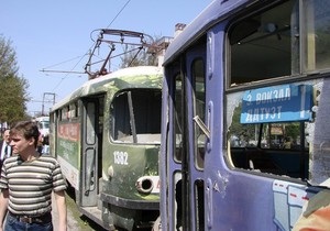 В Днепропетровске в трамвае произошел взрыв