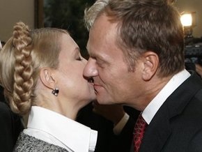 Тимошенко встретится с Туском и Качиньским