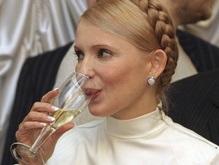 Тимошенко собирается выпить шампанского с главой Газпрома