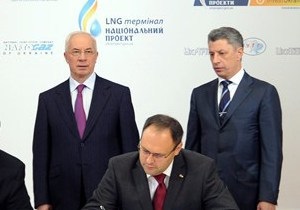 Украина зазывает инвесторов в оконфузившийся LNG-проект - Reuters