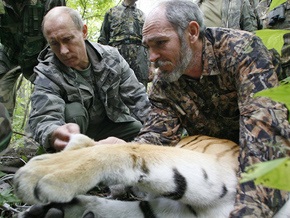 Тигрица Путина родила