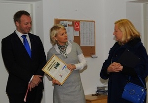 Министр Торговли Швеции Ева Бйорлинг встретилась в Киеве с основателями компаний Clarus Eastern Europe и Stella100