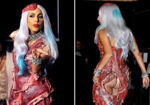 Мясное платье Lady GaGa выставят в музее