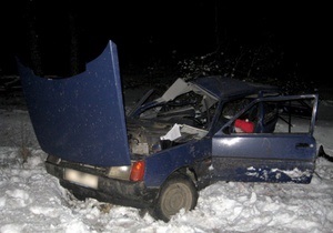 новости Полтавской области - ДТП - В Полтавской области столкнулись грузовик и Таврия, три человека погибли