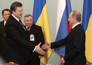 Янукович пообещал Путину навести порядок в прямом и переносном смысле
