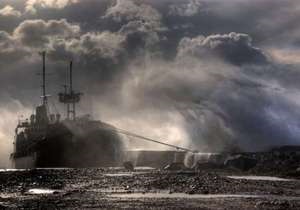 МЧС объявило штормовое предупреждение в Черном море