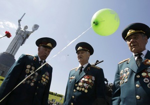 Заявки на празднование Дня Победы в Киеве подали девять партий и организаций