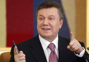 Янукович: Украина приветствует усиление роли Китая в мире