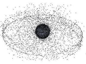 NASA опубликовало новую карту космического мусора