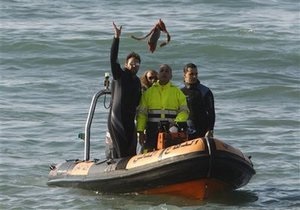 Ливанские аквалангисты обнаружили крышу рухнувшего в море эфиопского самолета