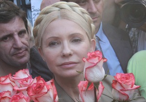 Тимошенко посетила концерт Алессандро Сафина