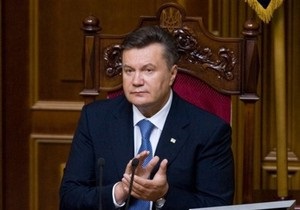 Янукович внес в ВР законопроект о декриминализации экономических преступлений