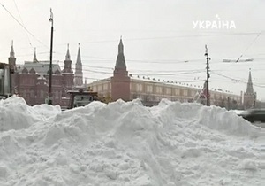 Европейский циклон засыпал снегом Центральную Россию