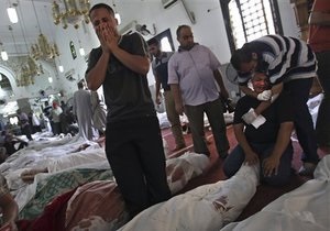 Столкновения в Египте: Египетские власти будут закрывать мечети, чтобы там не собирались сторонники Мурси